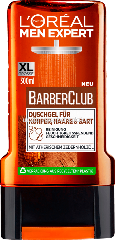 L'ORÉAL Men Expert Duschgel Barber Club, 250 ml