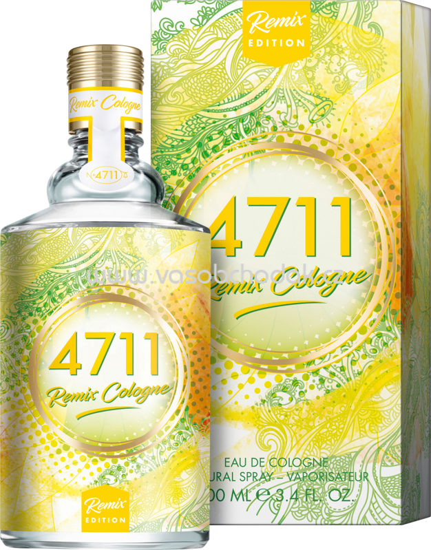 4711 Eau de Cologne Remix Zitrone, 100 ml 4711 Eau de Cologne Remix Zitrone, 100 ml