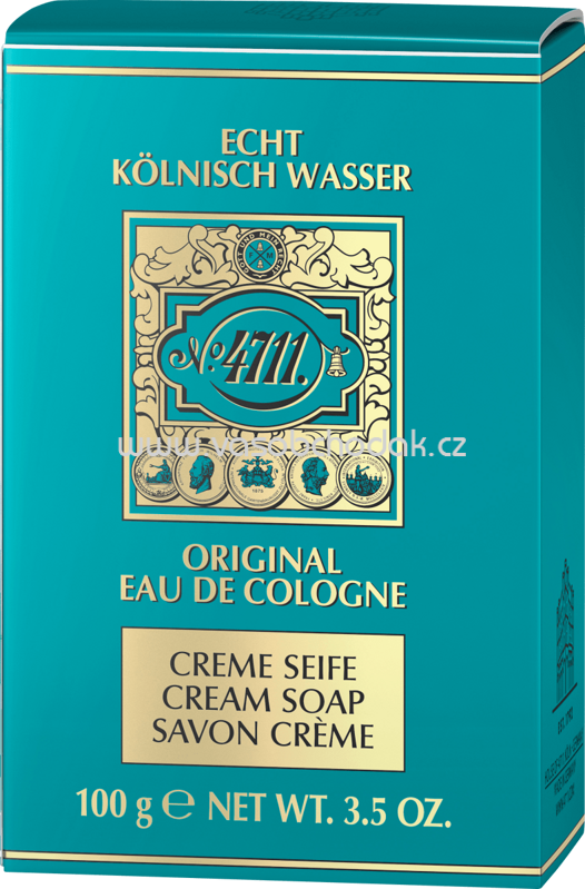 4711 Seifenstück Echt Kölnisch Wasser, 100g 4711 Seifenstück Echt Kölnisch Wasser, 100g