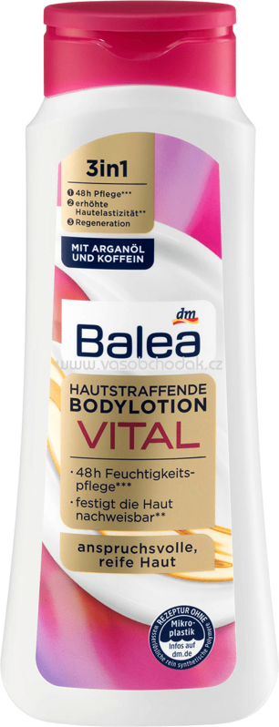 Balea Bodylotion Vital straffend, 400 ml