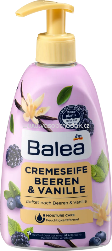 Balea Flüssigseife Beeren & Vanille, 500 ml Balea Flüssigseife Beeren & Vanille, 500 ml