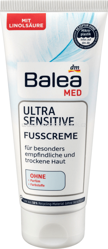 Balea MED Fußcreme Ultra Sensitive, 100 ml Balea MED Fußcreme Ultra Sensitive, 100 ml