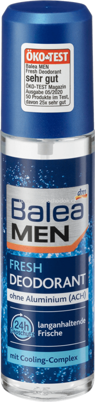 Balea MEN Deo Zerstäuber Deodorant Fresh, 75 ml