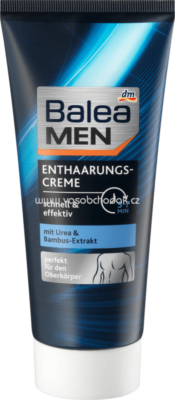 Balea MEN Enthaarungscreme, 200 ml Balea MEN Enthaarungscreme, 200 ml