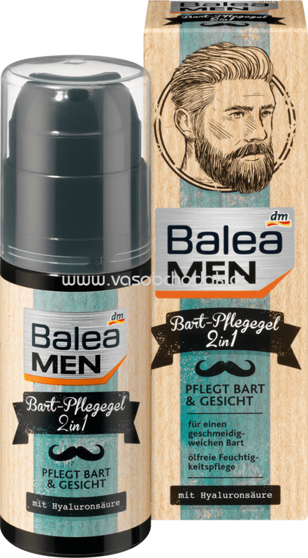 Balea MEN Bart-Pflegegel 2in1, 50 ml