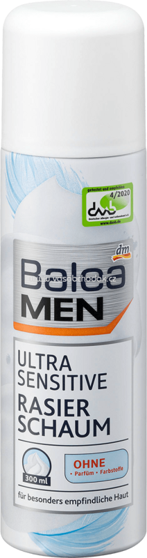 Balea MEN Rasierschaum Ultra Sensitive, 300 ml