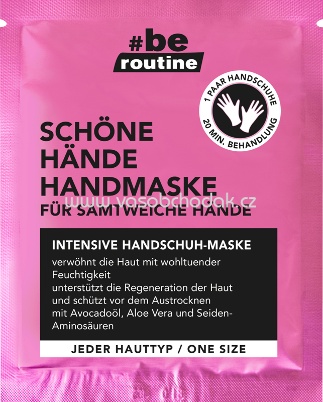 b.e. routine Handmaske schöne Hände 1 Paar, 2 St