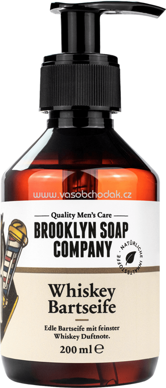 Brooklyn Soap Company Bartseife Whiskey, 200 ml Brooklyn Soap Company Bartseife Whiskey, 200 ml