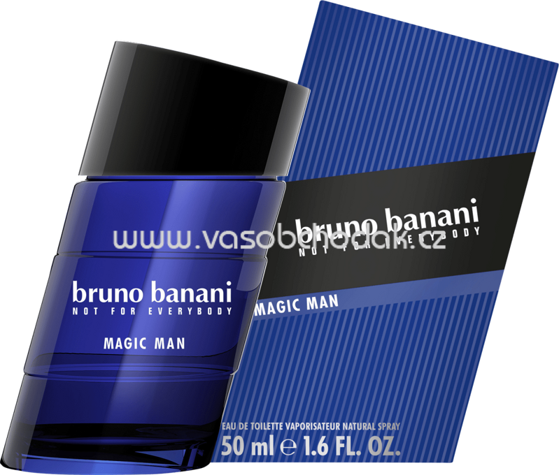 Bruno Banani Eau de Toilette Magic Man, 50 ml