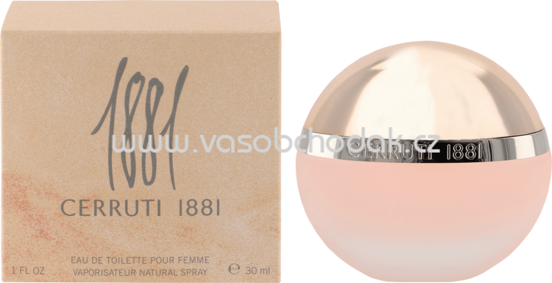 Cerruti Eau de Toilette 1881 Femme, 30 ml Cerruti Eau de Toilette 1881 Femme, 30 ml