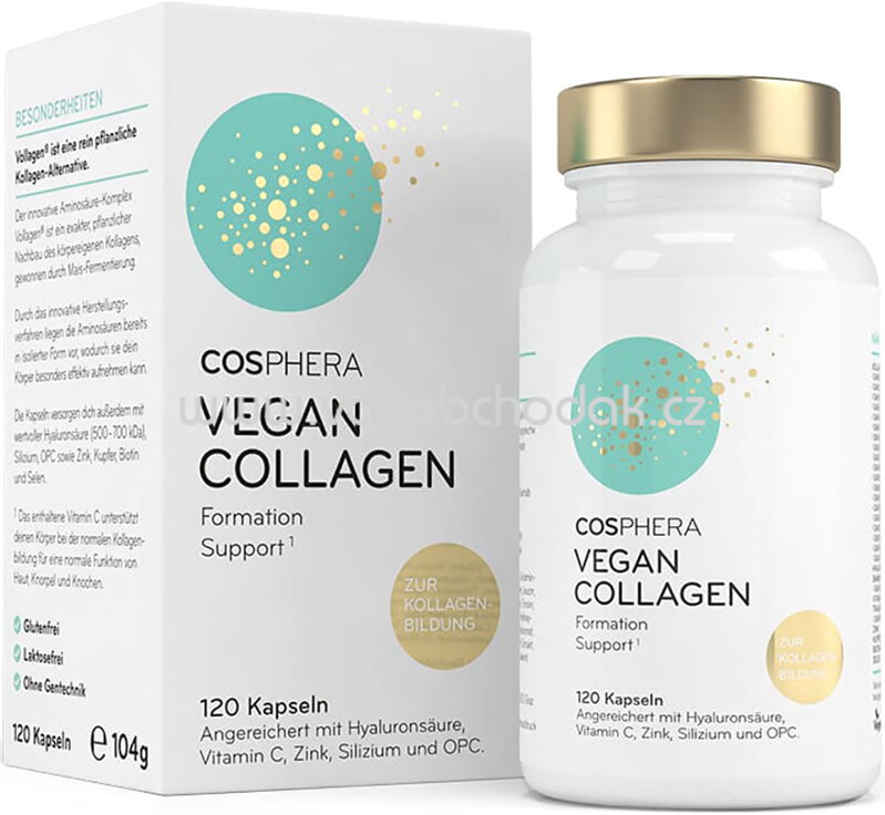 Cosphera Vegan Collagen Kapseln, 120 St, 104g Cosphera Vegan Collagen Kapseln, 120 St, 104g
