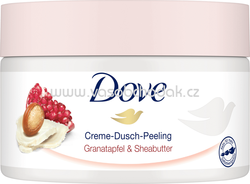 Dove Creme-Dusche-Peeling Granatapfel & Sheabutter, 225 ml