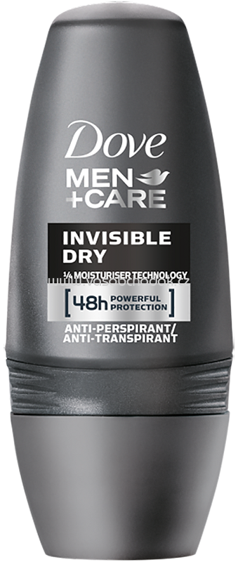 Dove MEN+CARE Deo Roll On Antitranspirant Invisible Dry, 50 ml