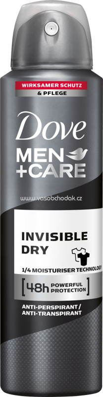 Dove MEN+CARE Deospray Antitranspirant Invisible Dry, 150 ml Dove MEN+CARE Deospray Antitranspirant Invisible Dry, 150 ml