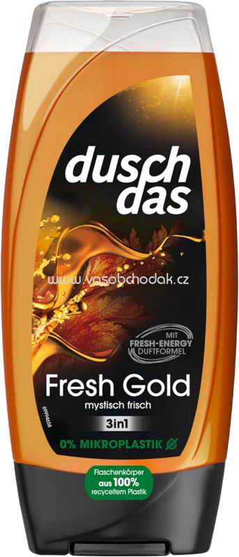 Duschdas Duschgel Fresh Gold, 225 ml