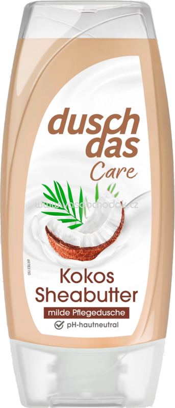 Duschdas Duschgel Care Kokos Sheabutter, 225 ml