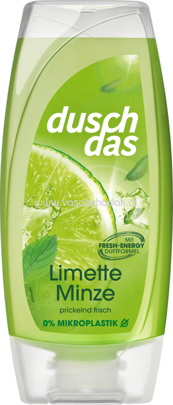 Duschdas Duschgel Limette Minze, 225 ml