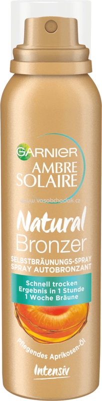 Garnier Ambre Solaire Selbstbräuner Spray Natural Bronzer, 150 ml