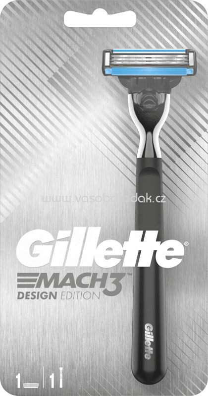 Gillette Rasierer Mach 3 Design Edition, 1 St