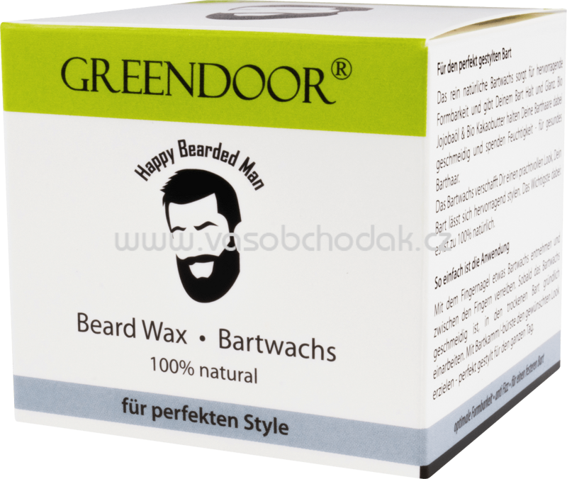 Greendoor Bartwachs, 50 ml Greendoor Bartwachs, 50 ml