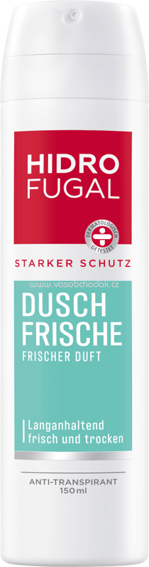 Hidrofugal Deo Spray Antitranspirant Dusch-Frische, 150 ml