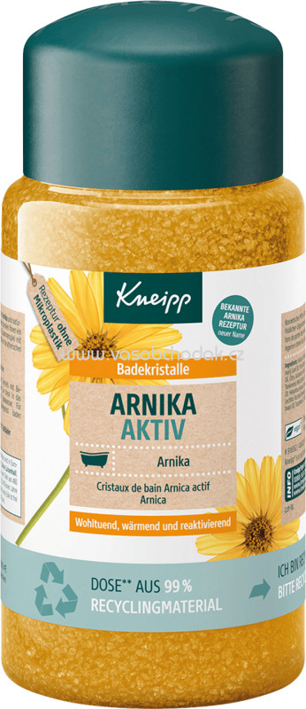 Kneipp Badesalz Arnika Aktiv, 600g Kneipp Badesalz Arnika Aktiv, 600g
