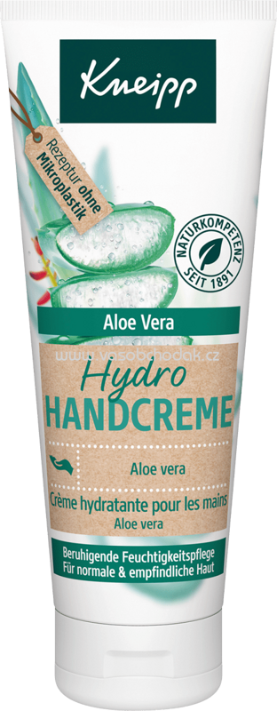Kneipp Handcreme Hydro mit Aloe Vera, 75 ml