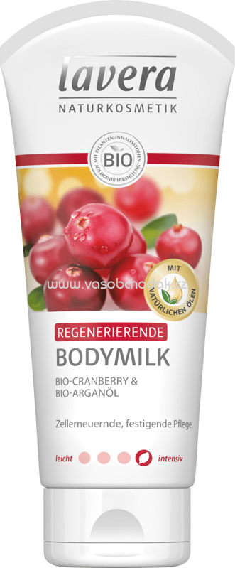 Lavera Bodylotion Cranberry Arganöl regenerierend, 200 ml