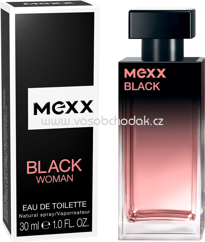 Mexx Eau de Toilette Black Woman, 30 ml Mexx Eau de Toilette Black Woman, 30 ml