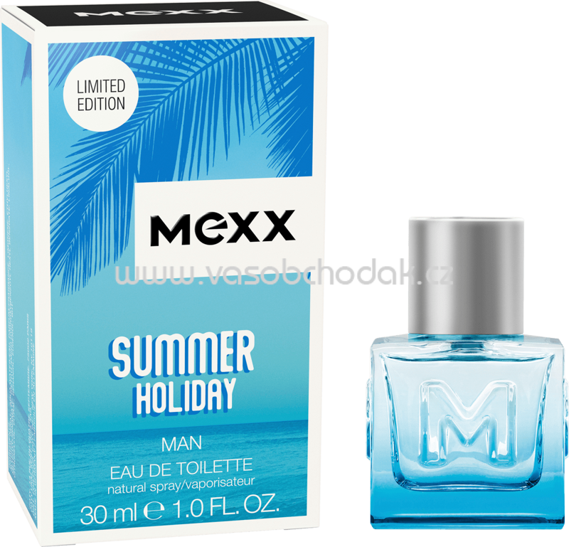 Mexx Eau de Toilette Summer Holiday Man, 30 ml