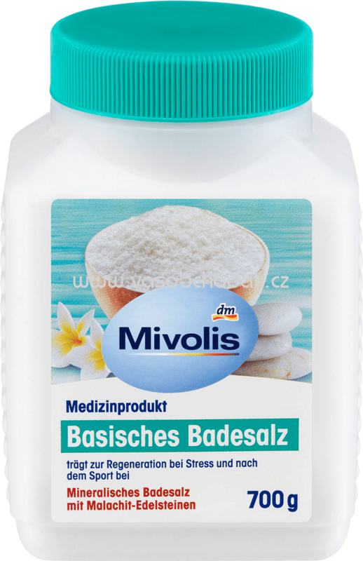Mivolis Basisches Badesalz, 700g Mivolis Basisches Badesalz, 700g