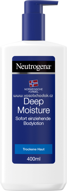 Neutrogena Bodylotion Deep Moisture, 400 ml