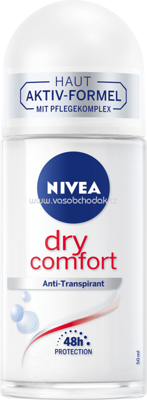 NIVEA Deo Roll On Antitranspirant dry comfort, 50 ml