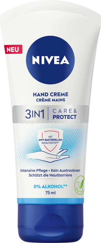 NIVEA Handcreme care & protect 3in1, 75 ml NIVEA Handcreme care & protect 3in1, 75 ml