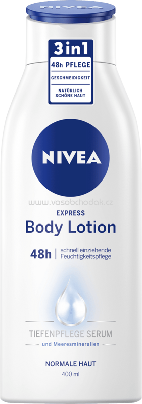 NIVEA Bodylotion Express, 400 ml