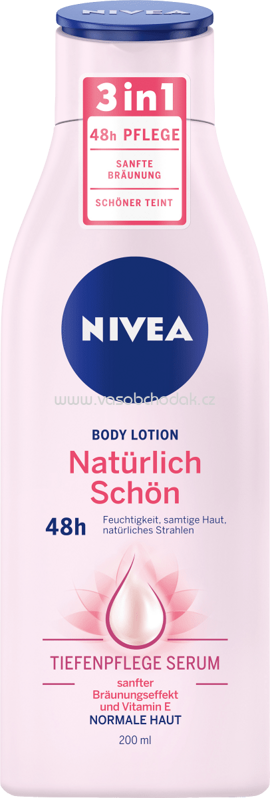 NIVEA Bodylotion Natürlich Schön, 200 ml