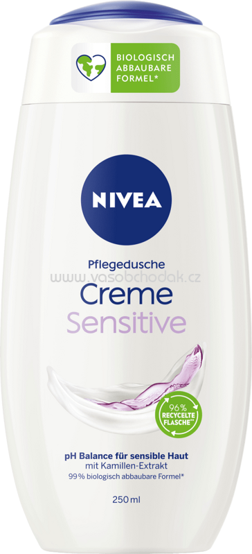 NIVEA Cremedusche Creme Sensitive, 250 ml