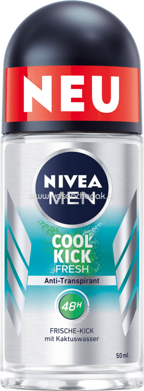 NIVEA MEN Deo Roll-On Cool Kick Fresh, 50 ml