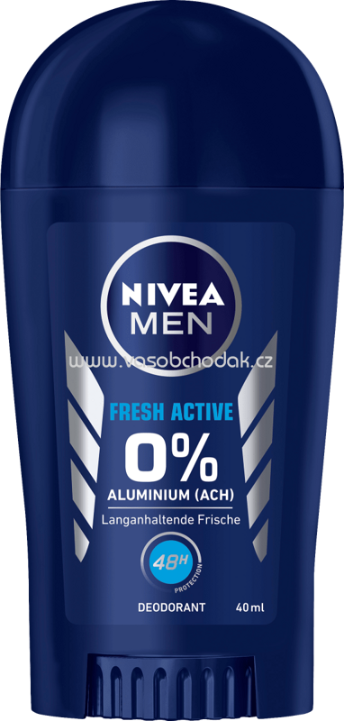 NIVEA MEN Deo Stick Deodorant Fresh Active, 40 ml NIVEA MEN Deo Stick Deodorant Fresh Active, 40 ml