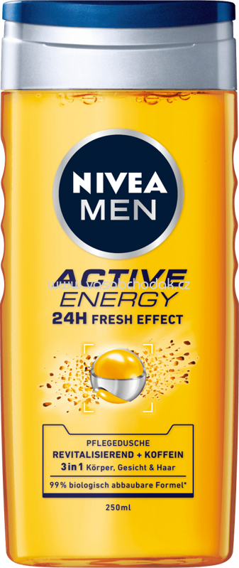 NIVEA MEN Dusche Active Energy, 250 ml