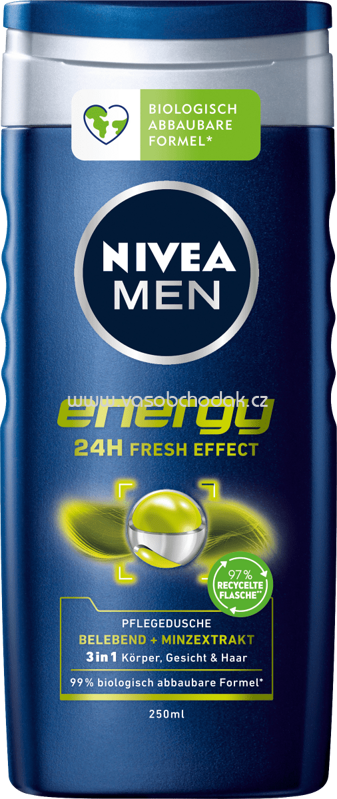 NIVEA MEN Dusche Energy, 250 ml