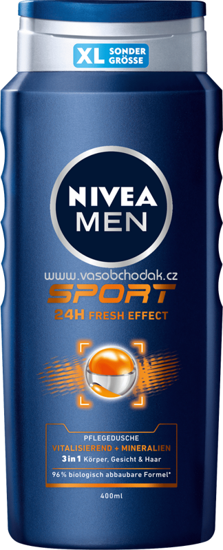 NIVEA MEN Dusche Sport, 400 ml NIVEA MEN Dusche Sport, 400 ml