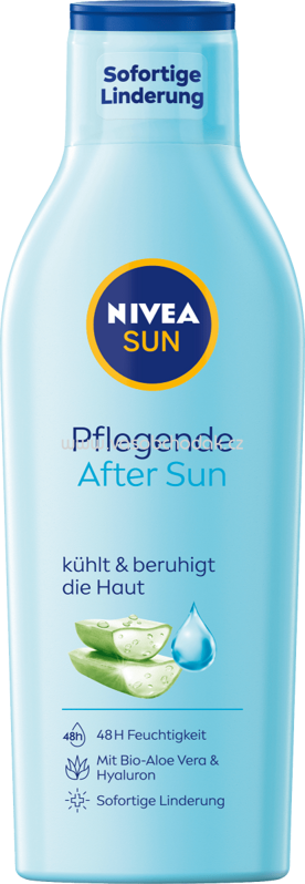 NIVEA SUN After Sun Lotion, Bio-Aloe Vera & Hyaluron, 250 ml NIVEA SUN After Sun Lotion, Bio-Aloe Vera & Hyaluron, 250 ml