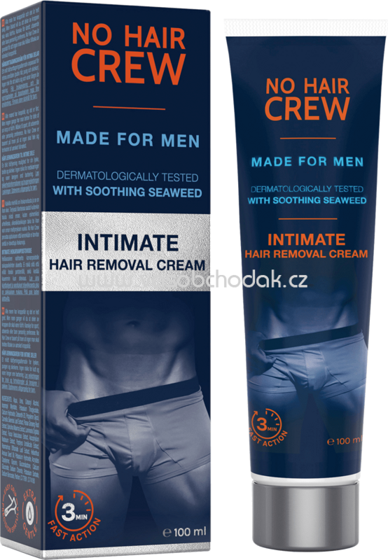 No Hair Crew Intim-Haarentfernungscreme, 100 ml No Hair Crew Intim-Haarentfernungscreme, 100 ml