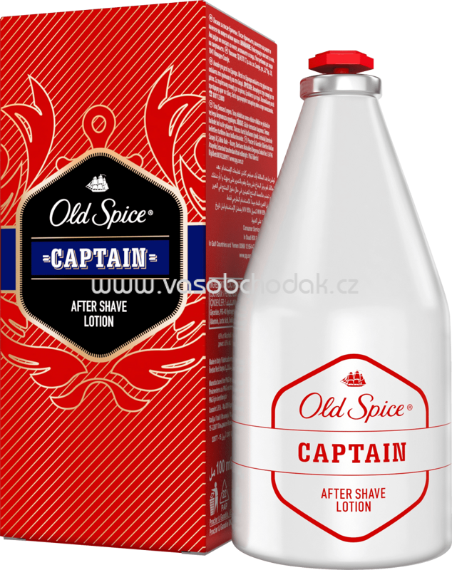 Old Spice Aftershave Captain, 100 ml Old Spice Aftershave Captain, 100 ml