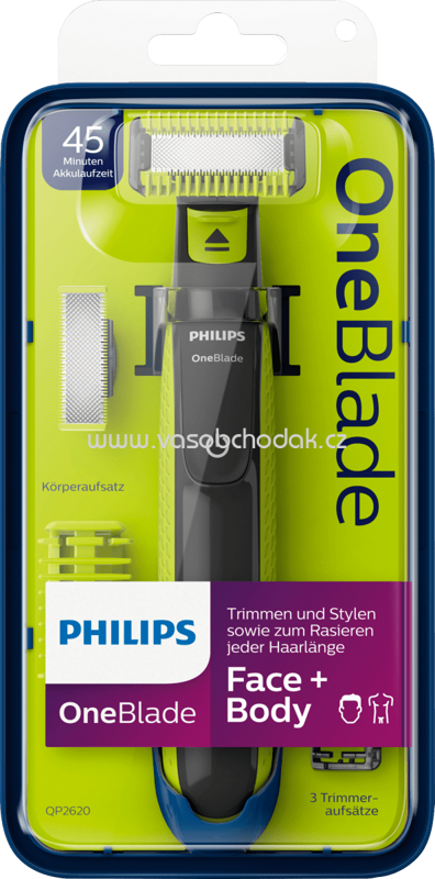 Philips OneBlade Face + Body, 1 St