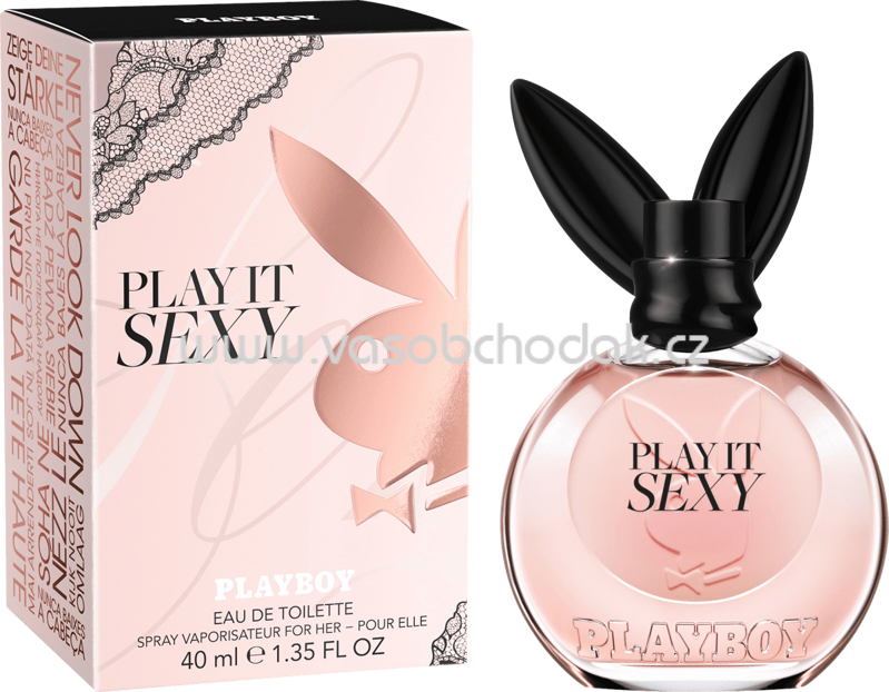 Playboy Eau de Toilette Play It Sexy for her, 40 ml Playboy Eau de Toilette Play It Sexy for her, 40 ml