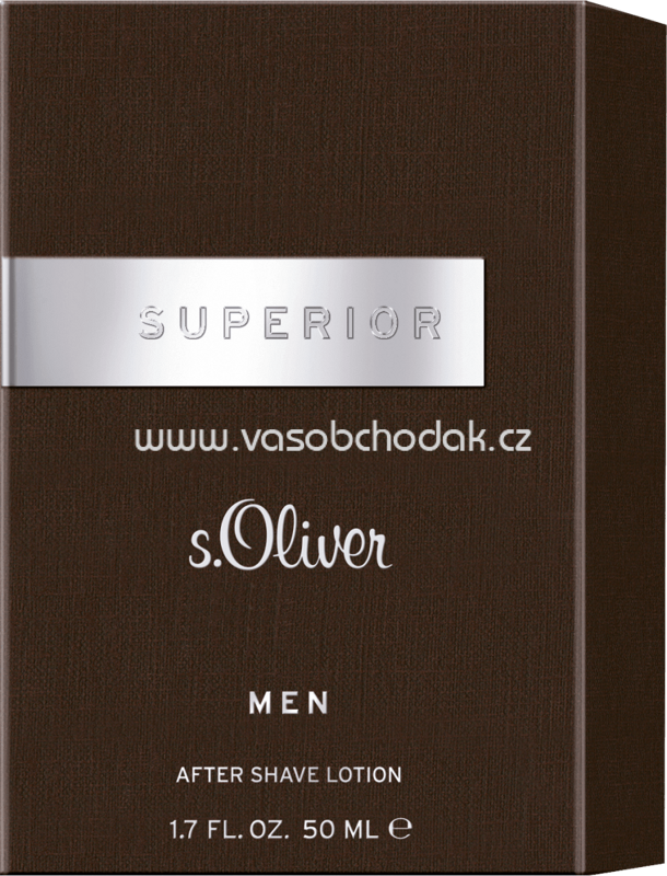 S.Oliver After Shave Superior Men, 50 ml