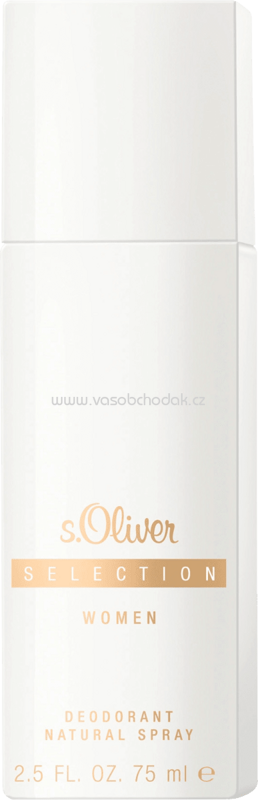 S.Oliver Deo Naturalspray Selection women, 75 ml