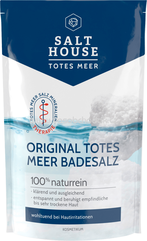 Salthouse Badesalz Totes Meer, 500g Salthouse Badesalz Totes Meer, 500g